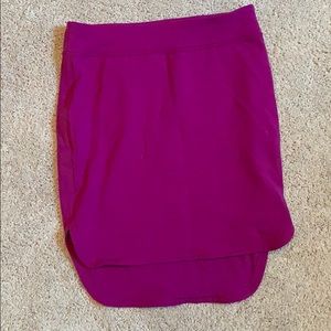 Lululemon hi/lo skirt
